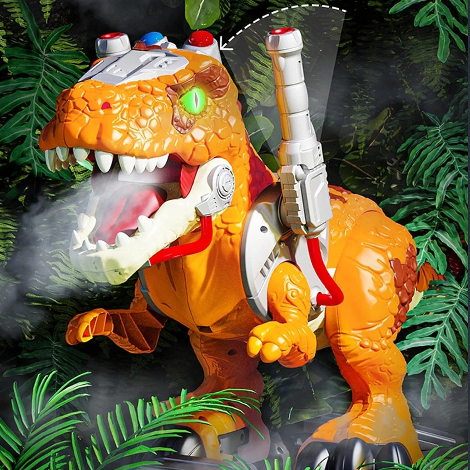 ماشین سرسرهای دایناسور برای کودکان، اسباببازی دایناسور مناسب کودکان 3 سال به بالا، ماشین هل دادنی برقی با موسیقی، جلوههای نوری و صوتی، اسباببازی سواری باتریخور، دوچرخه تعادلی مناسب کودکان 2 سال به بالا (نارنجی) ماشین سرسرهای دایناسور برای کودکان، اسباببازی دایناسور مناسب کودکان 3 سال به بالا، ماشین هل دادنی برقی با موسیقی، جلوههای نوری و صوتی، اسباببازی سواری باتریخور، دوچرخه تعادلی مناسب کودکان 2 سال به بالا (نارنجی)