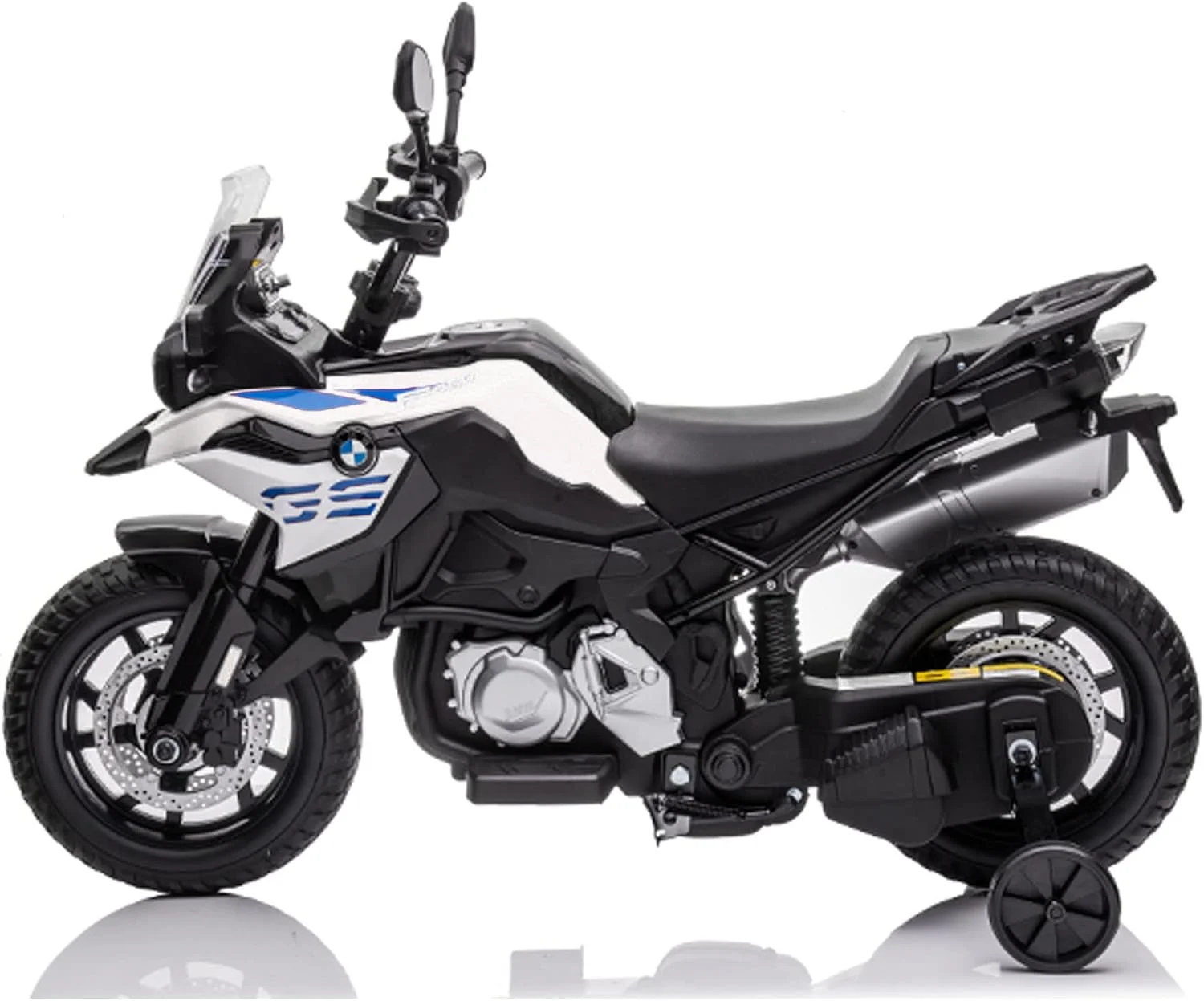 موتور سیکلت برقی کودکانه مدل F850 GS دارای مجوز JT5002A - رنگ سفید