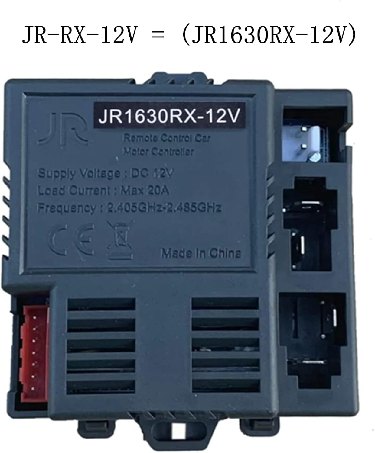 برد کنترل گیرنده weelye JR1630RX-12V برای ماشین های اسباب بازی کودک، مادربرد کنترلر JR-RX-12V برای قطعات جایگزین ماشین های سواری برقی کودکان برد کنترل گیرنده weelye JR1630RX-12V برای ماشین های اسباب بازی کودک، مادربرد کنترلر JR-RX-12V برای قطعات جایگزین ماشین های سواری برقی کودکان