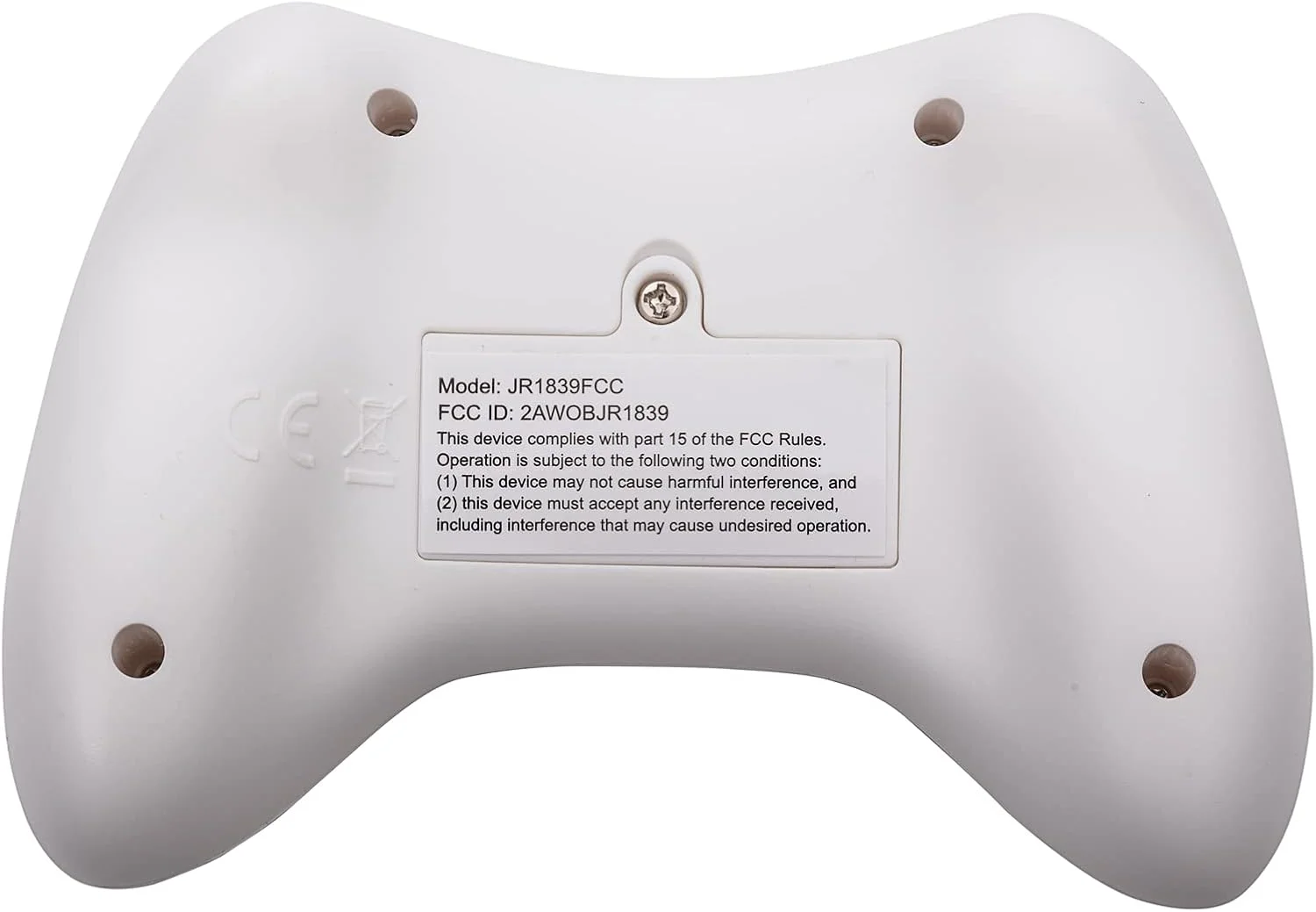 کنترل از راه دور بلوتوثی 2.4G مدل JR1839 سفید رنگ weelye برای ماشین های سواری برقی کودکان - لوازم جانبی و قطعات جایگزین