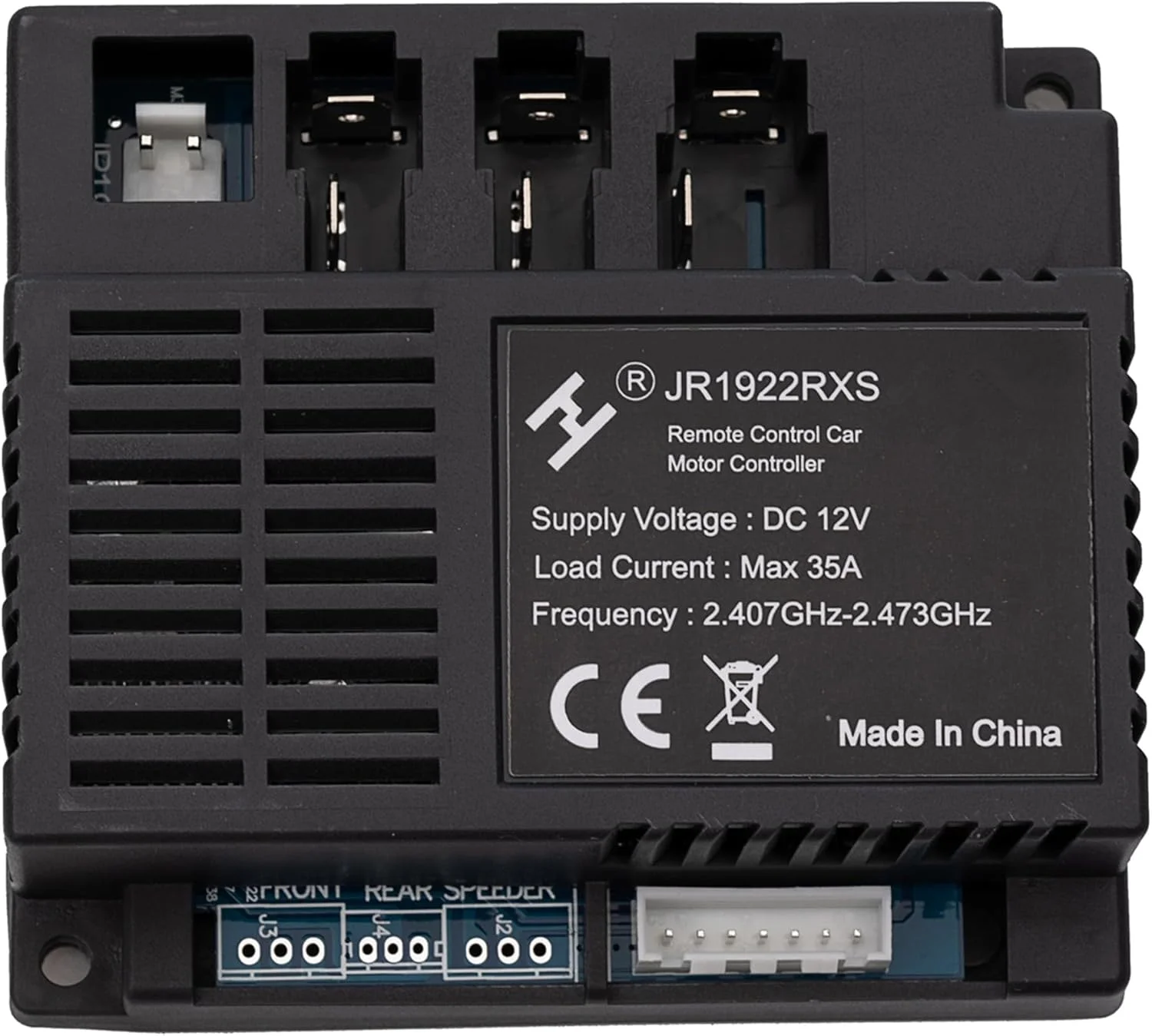 برد گیرنده ۱۲ ولت JR1922RXS weelye برای ماشین های اسباب بازی کودک، برد کنترل مادربرد ۱۲ ولت برای قطعات جایگزین ماشین های سواری برقی کودکان