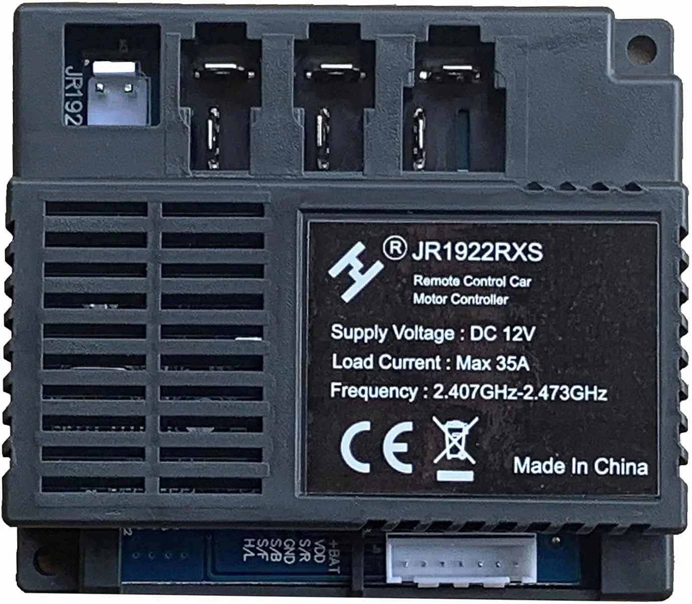 برد گیرنده ۱۲ ولت JR1922RXS weelye برای ماشین های اسباب بازی کودک، برد کنترل مادربرد ۱۲ ولت برای قطعات جایگزین ماشین های سواری برقی کودکان