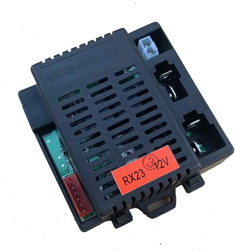 کیت کنترل از راه دور بلوتوثی 2.4G مدل weelye RX23 و گیرنده، مناسب ماشین های سواری کودکانه، جعبه کنترل لوازم جانبی برای قطعات جایگزین ماشین های برقی کودکان