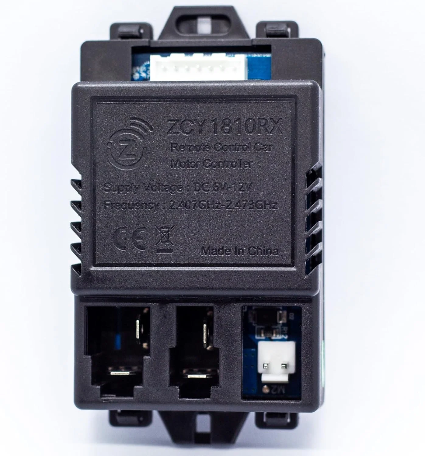 سوکت 7 پین ZCY1810RX مناسب ماشین های سواری کنترلی کودکان، کیت کنترل از راه دور بلوتوثی 2.4G به همراه گیرنده، لوازم جانبی کنترلر، قطعات ماشین های الکتریکی سواری کودکان