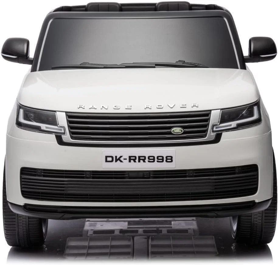 ماشین بازی کودکانه رنج روور سفید، مقیاس 1:24. اسباب بازی عالی برای بازی کودکان