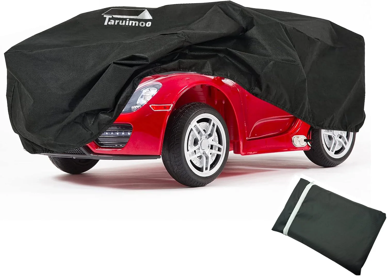 روکش ماشین بازی کودک، روکش ضد آب سنگین برای ماشین های چرخدار برقی کودکان - مناسب برای اندازه های مختلف (طول 132cm x عرض 71cm x ارتفاع 61cm) (مدل سدان)