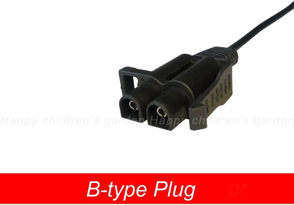 شارژر چرخ های برقی کودکانه SL-ELECTRONIC، 6 ولت تا 7 ولت 0.8 آمپر، دوشاخه نوع B، سازگار با اسکوترهای کودکانه، ماشین و غیره