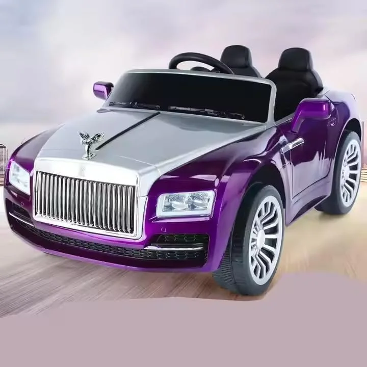 ماشین بازی رولز رویس شارژی مناسب کودکان و خردسالان به همراه کنترل از راه دور - مدل JTBJQ-819