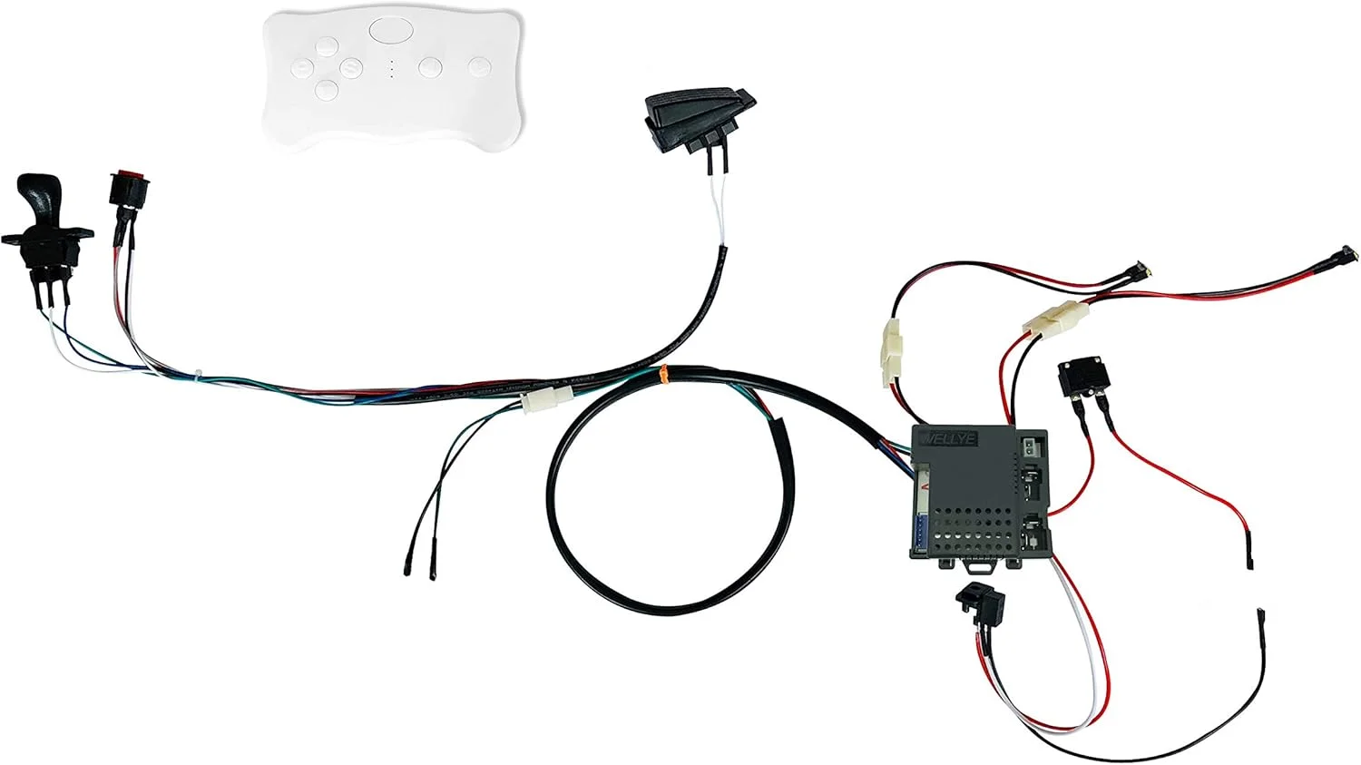 مجموعه کامل سیم کشی و لوازم جانبی ماشین بازی کودکانه 6 ولت