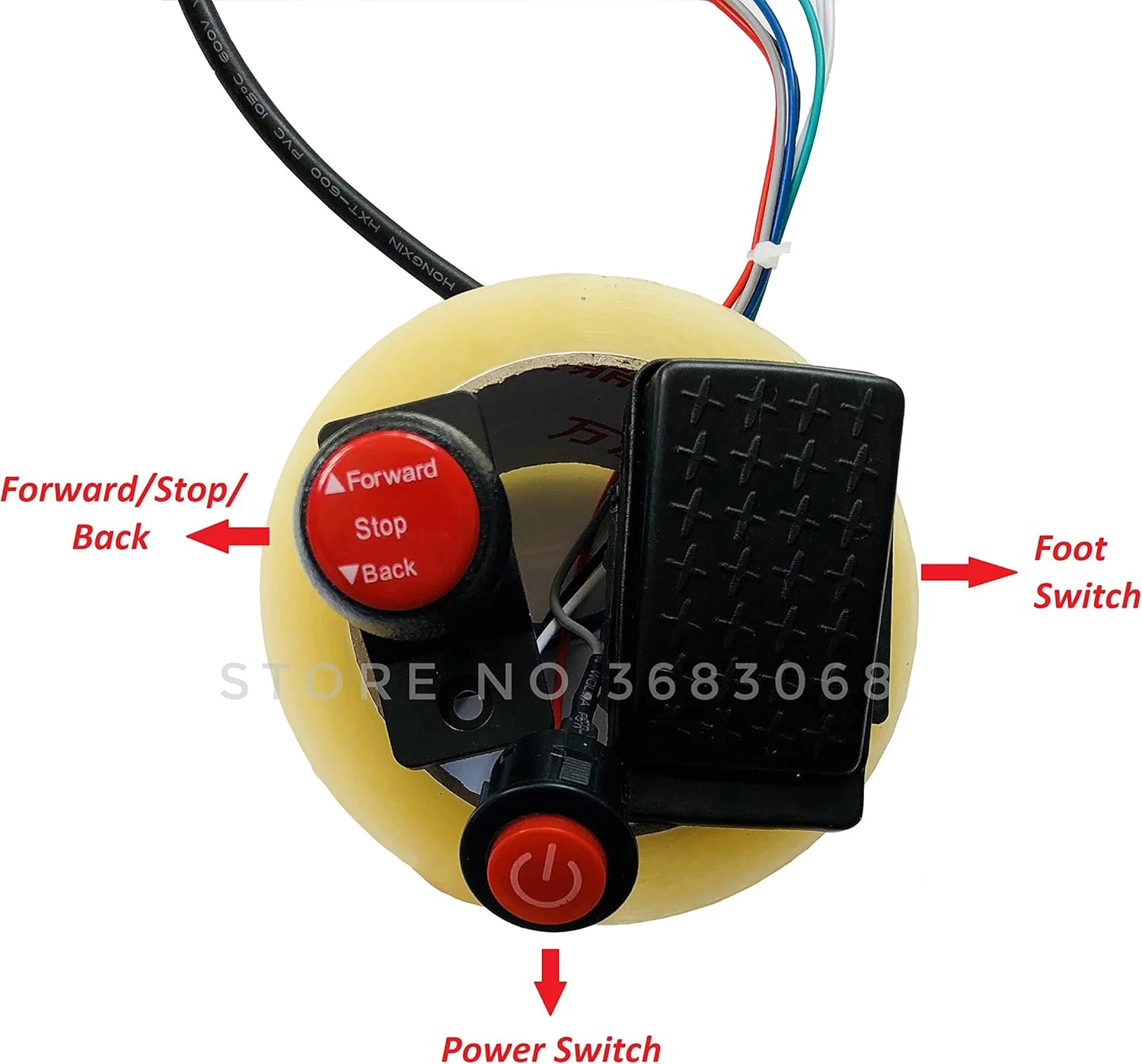 مجموعه کامل سیم کشی و لوازم جانبی ماشین بازی کودکانه 6 ولت