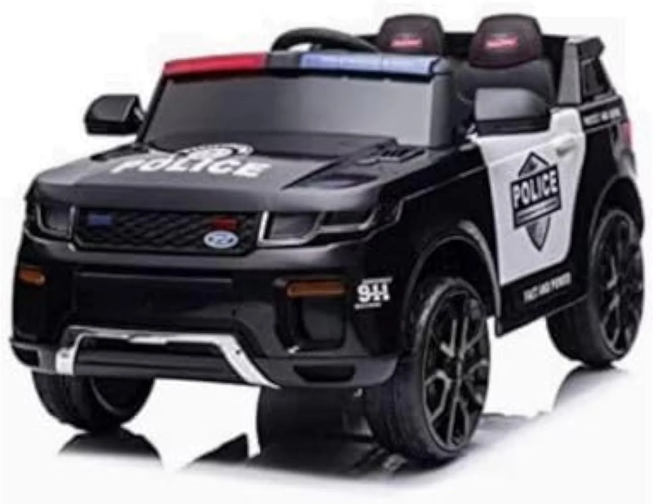 ماشین بازی کودکانه مدل شاسی بلند، مشکی