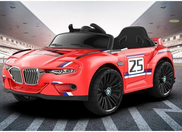 ماشین های سواری برقی کودکان، ماشین های اسباب بازی موتوری ماشین برقی کودکان با کنترل از راه دور (قرمز)