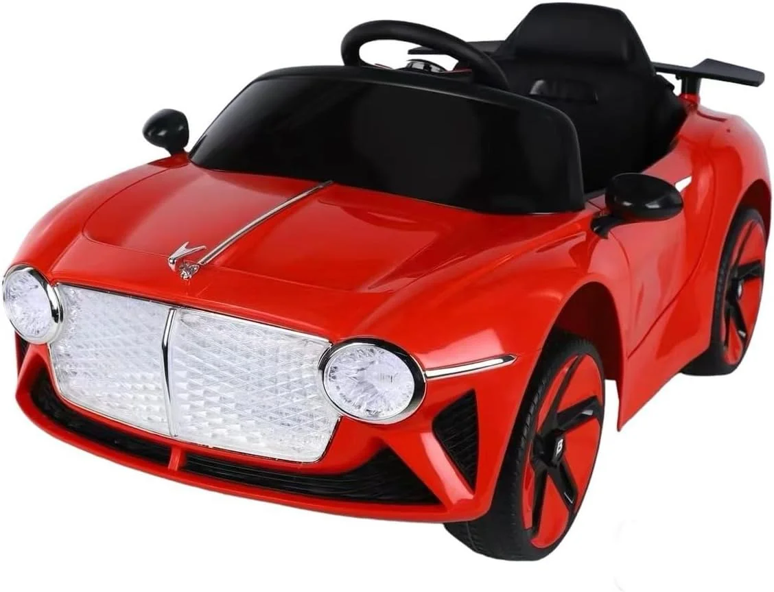 ماشین سواری شارژی کودک مدل LB 8866L، مناسب برای کودکان 1 تا 3 سال با کنترل از راه دور، چراغ های LED، موزیک، USB و بلوتوث (مونتاژ شده)