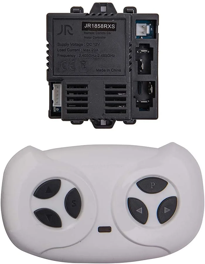کیت کنترل از راه دور بلوتوثی 2.4G و گیرنده ماشین سواری کودکانه مدل JR1858RXS 5P، جعبه کنترل لوازم جانبی برای قطعات جایگزین ماشین سواری برقی کودکان