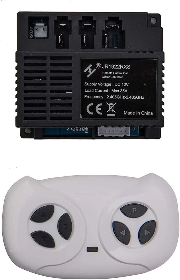 کیت کنترل از راه دور بلوتوثی 2.4G و گیرنده JR1922RXS مناسب ماشین های سواری کودکان به همراه لوازم جانبی جعبه کنترل برای قطعات جایگزین ماشین های الکتریکی کودکان