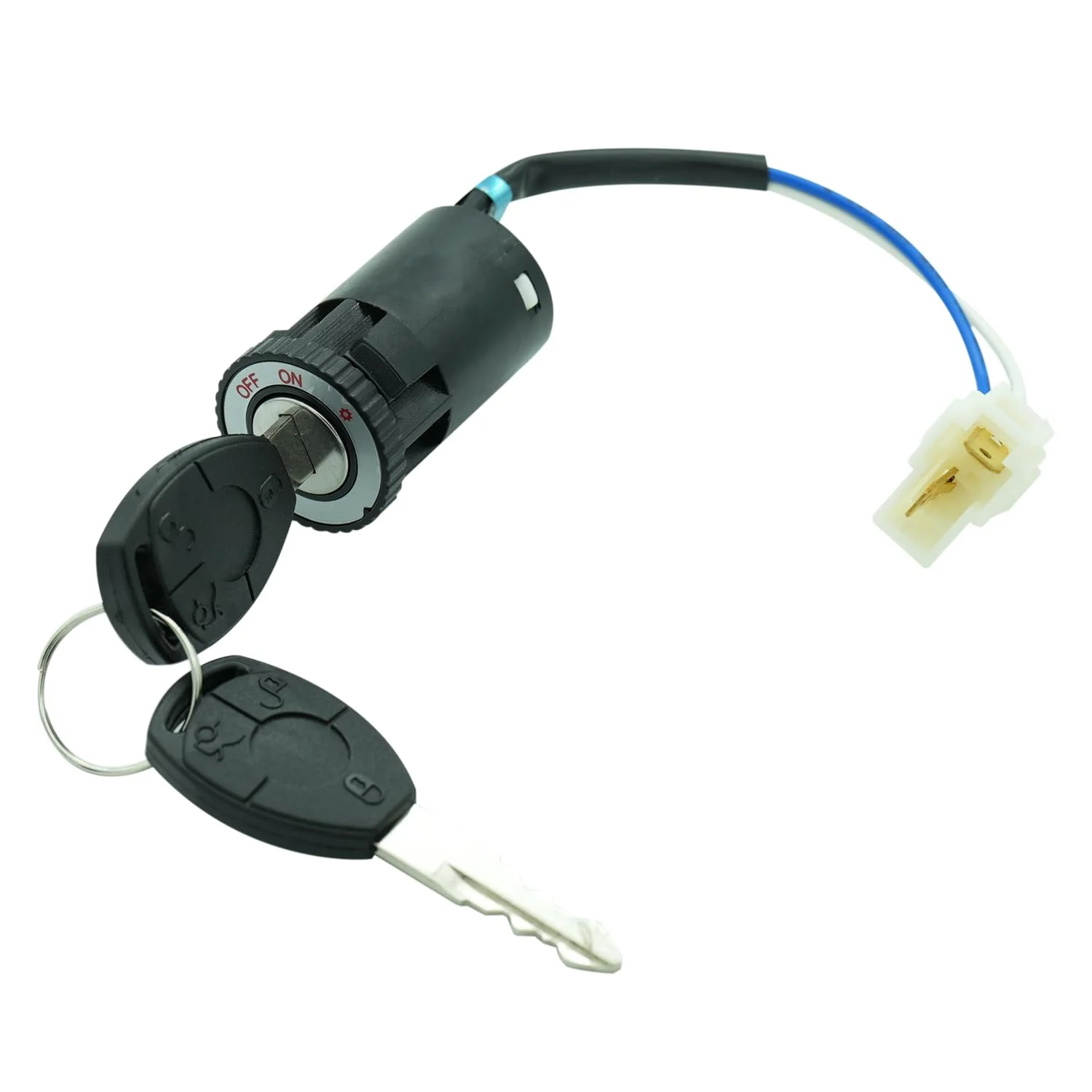 کلید استارت منبع تغذیه 12V6V برای ماشین های سواری کودکان، قفل برقی درب لوازم جانبی برای قطعات جایگزین اسباب بازی های سواری برقی کودکان.