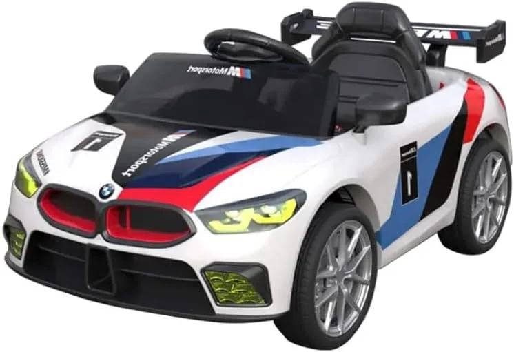 ماشین سواری دورسا مدل BMW اسپرت با باتری 12 ولت مناسب کودکان، ماشین کودک با موزیک، صدا و نور - ماشین سواری الکتریکی برای پسران و دختران 2 تا 5 سال (سفید) ماشین سواری دورسا مدل BMW اسپرت با باتری 12 ولت مناسب کودکان، ماشین کودک با موزیک، صدا و نور - ماشین سواری الکتریکی برای پسران و دختران 2 تا 5 سال (سفید)