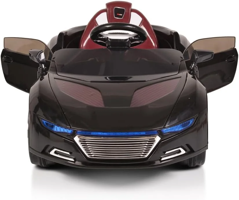 ماشین سواری کودکانه برقی مدل DORSA-12V با کنترل از راه دور - طراحی شیک و مدرن (مشکی) ماشین سواری کودکانه برقی مدل DORSA-12V با کنترل از راه دور - طراحی شیک و مدرن (مشکی)