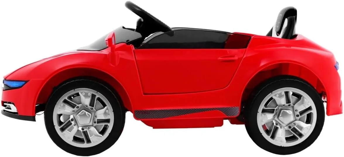 ماشین بازی کودکانه برقی مدل DORSA-12V با کنترل از راه دور - طراحی شیک و مدرن (قرمز) ماشین بازی کودکانه برقی مدل DORSA-12V با کنترل از راه دور - طراحی شیک و مدرن (قرمز)
