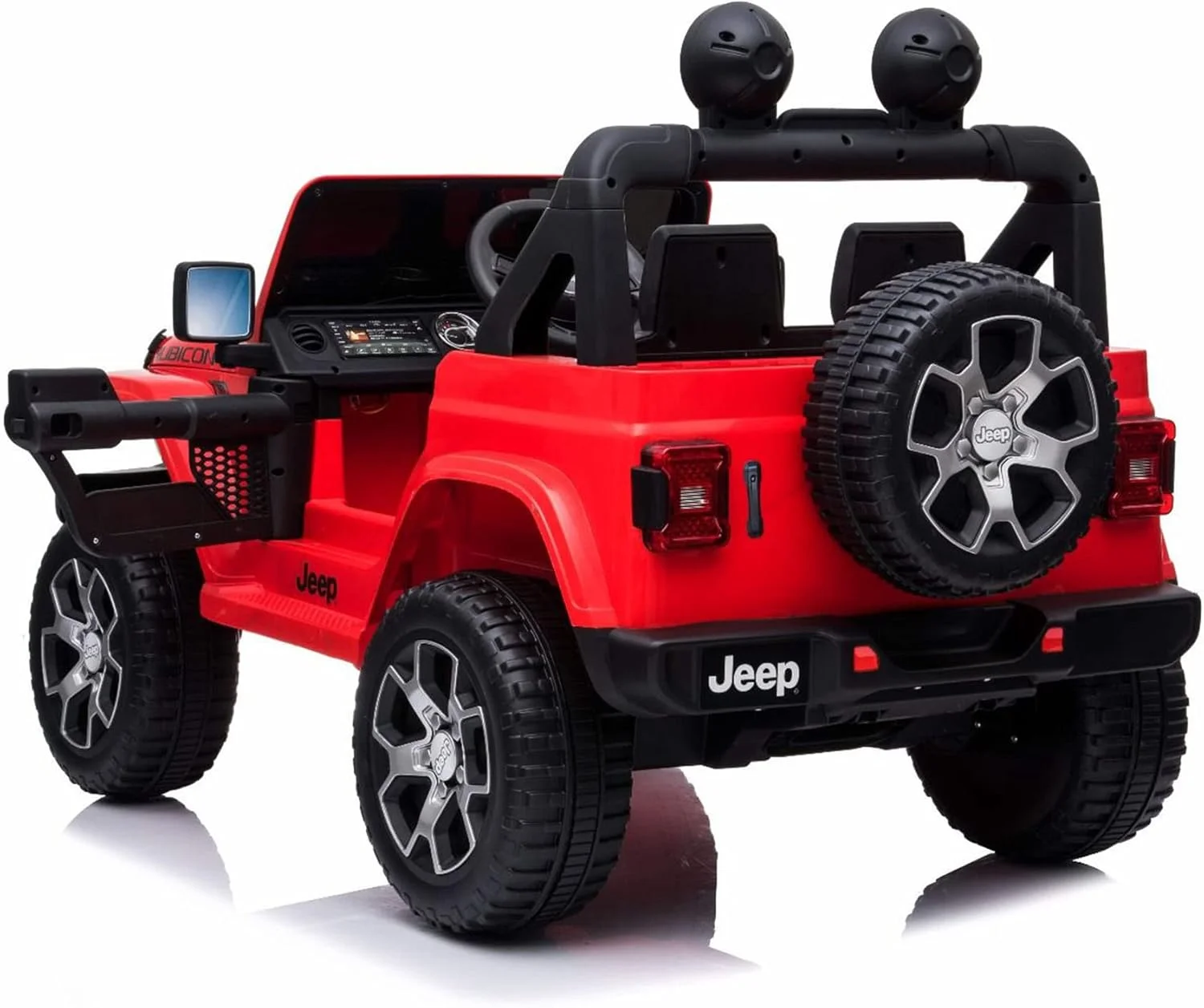 ماشین بازی کودکانه مدل DERAK Jeep 4X4 با طراحی فوق العاده، کنترل از راه دور، چرخ های EVA و صندلی چرمی، قرمز ماشین بازی کودکانه مدل DERAK Jeep 4X4 با طراحی فوق العاده، کنترل از راه دور، چرخ های EVA و صندلی چرمی، قرمز