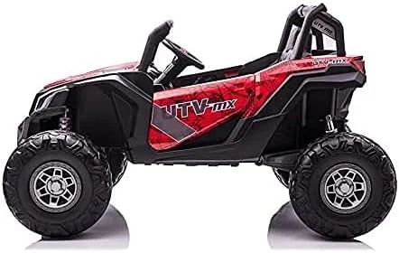 ماشین بازی کودکانه مدل Derak 4x4 Sport Edition، دو سرنشینه، 24 ولت، سبک باگی/UTV، دارای کنترل از راه دور ماشین بازی کودکانه مدل Derak 4x4 Sport Edition، دو سرنشینه، 24 ولت، سبک باگی/UTV، دارای کنترل از راه دور