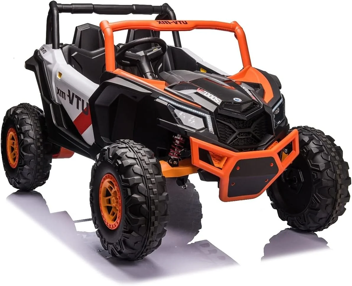 ماشین بازی کودکانه مدل Derak 4x4 Sport Edition دو سرنشینه، 24 ولت، طرح باگی/یوتی‌وی، دارای کنترل از راه دور