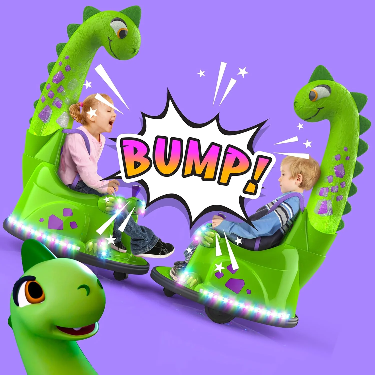 ماشین کوبنده کودکانه، اسباب بازی سواری برقی 12 ولت با کنترل از راه دور، چراغ های LED و موسیقی برای کودکان نوپا 1-3 ساله، هدیه تولد برای پسران و دختران 1 2 3 4 5 ساله، نوزاد و کودکان 3-6 ساله، دایناسور ماشین کوبنده کودکانه، اسباب بازی سواری برقی 12 ولت با کنترل از راه دور، چراغ های LED و موسیقی برای کودکان نوپا 1-3 ساله، هدیه تولد برای پسران و دختران 1 2 3 4 5 ساله، نوزاد و کودکان 3-6 ساله، دایناسور