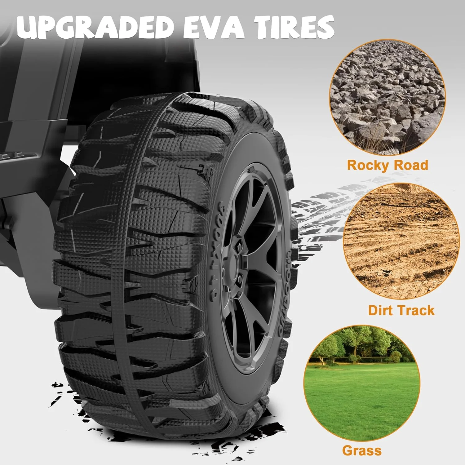 ماشین بازی ANPABO ۲۴ ولت برای کودکان بزرگ، ۲ نفره، ۴ موتور ۲۰۰ واتی، لاستیک های EVA، کنترل از راه دور، ۴ کمک فنر، 4WD/2WD، بلوتوث، ماشین بازی برای کودکان ۳-۸ سال (مشکی)