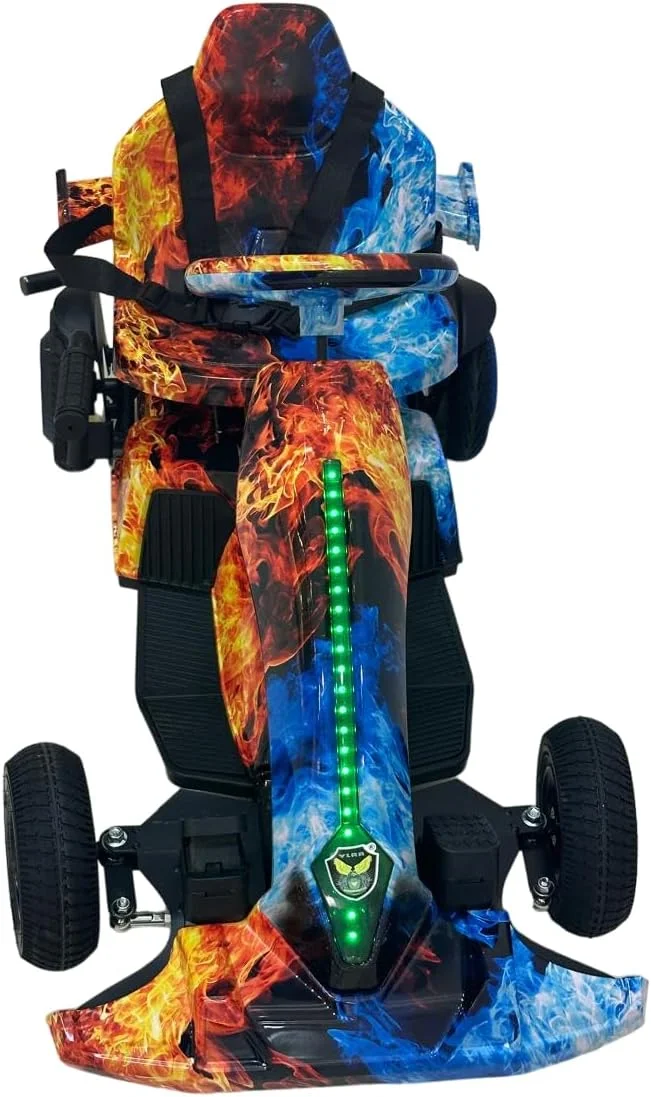 ماشین بازی الکتریکی 12 ولت برای کودکان - ماشین اسباب بازی 2 نفره با چرخ های بزرگ، کنترل از راه دور، طراحی شیک مناسب برای پسران و دختران