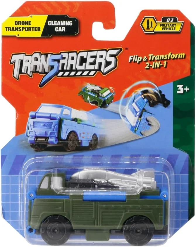 ماشین های دو منظوره - ماشین حمل پهپاد و نظافت چند رنگ کلکسیونی برای کودکان در هر سنی