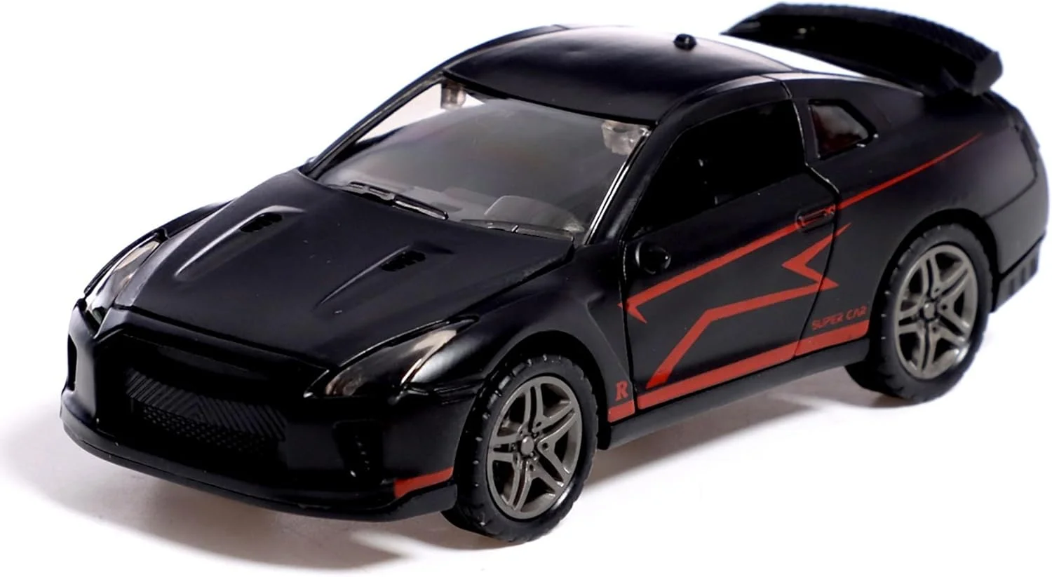 ماشین فلزی عقب کشیدنی TOY GARDEN مقیاس 1:32 با نور و صدا - باز شدن 2 درب، وسیله نقلیه فلزی اصطکاکی، جزئیات واقعی، اسباب بازی سرگرم کننده برای کودکان