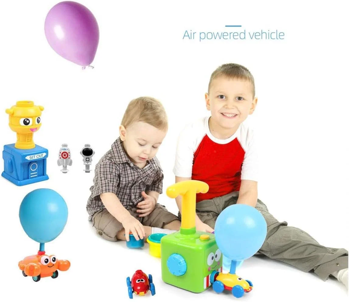 ماشین مسابقه ای بادی TERRIFI | پمپ دستی بادی مینی پلاستیکی | هدیه اسباب بازی کودکان