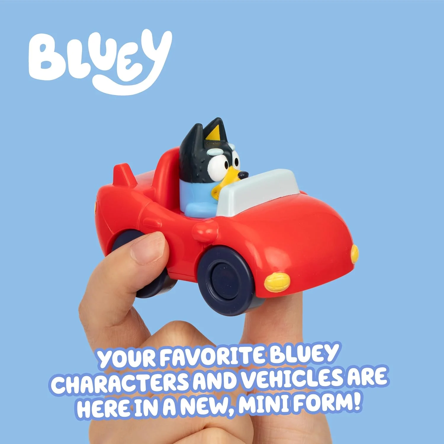 ماشین های مسابقه ای کوچک بلوئی، 4 وسیله نقلیه محبوب در فرمت کوچک: کامیون حمل زباله، بینگو در ماشین آتش نشانی، راهزن در ماشین کروکی و چیلی در ماشین خانواده هیلر. همه آنها را جمع آوری کنید!