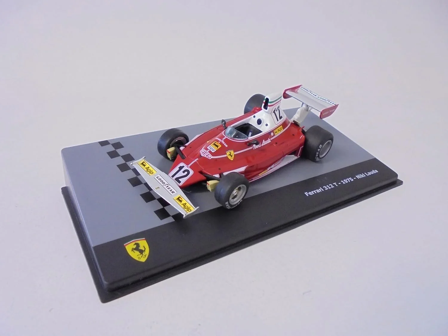 ماشین فرمول 1 مدل OPO 10 - سازگار با فراری 312T - نیکی لائودا 1975، مقیاس 1/43 - F1F49