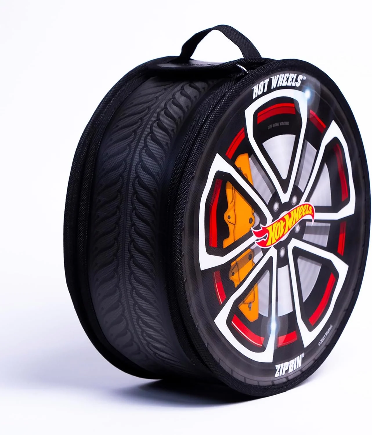 کیف زیپ‌دار چرخ‌دار Neat-Oh Hot Wheels ZipBin Wheelie برای ۱۰۰ ماشین (بدون ماشین)