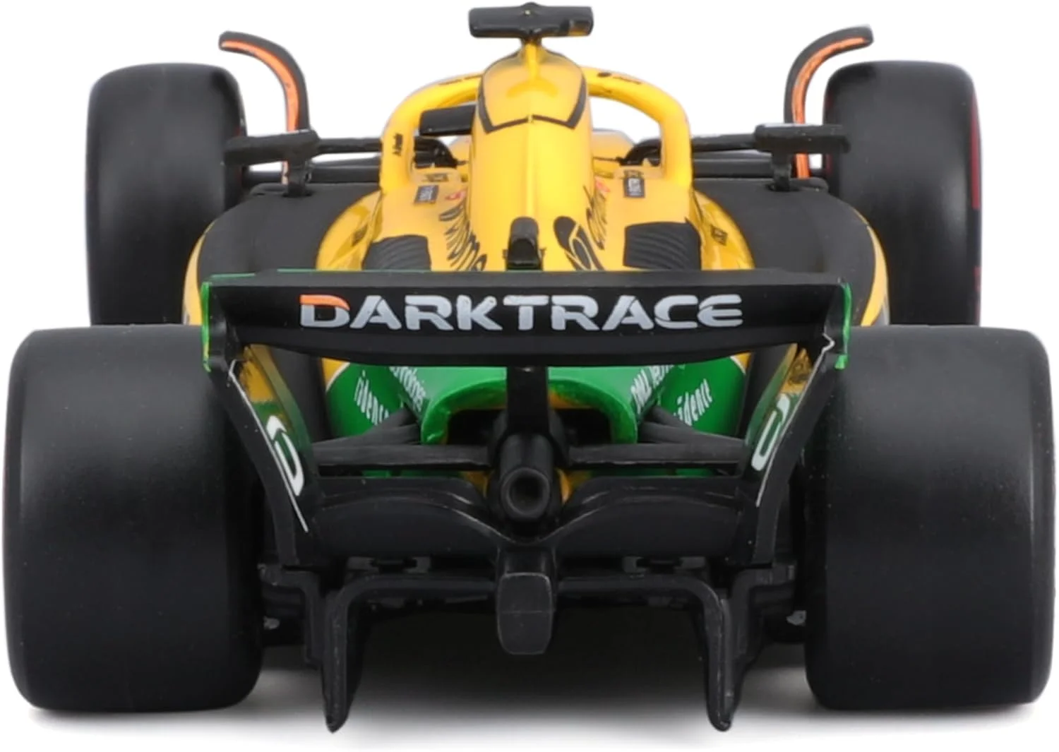 مدل ماشین مسابقه ای مک لارن MCL38 گرندپری موناکو ۲۰۲۴ با طرح سنا - فرمول یک - اسکار پلاترز ۸۱ - مقیاس ۱:۴۳ طول ۱۲ سانتی متر - BBurago 18-38214-P