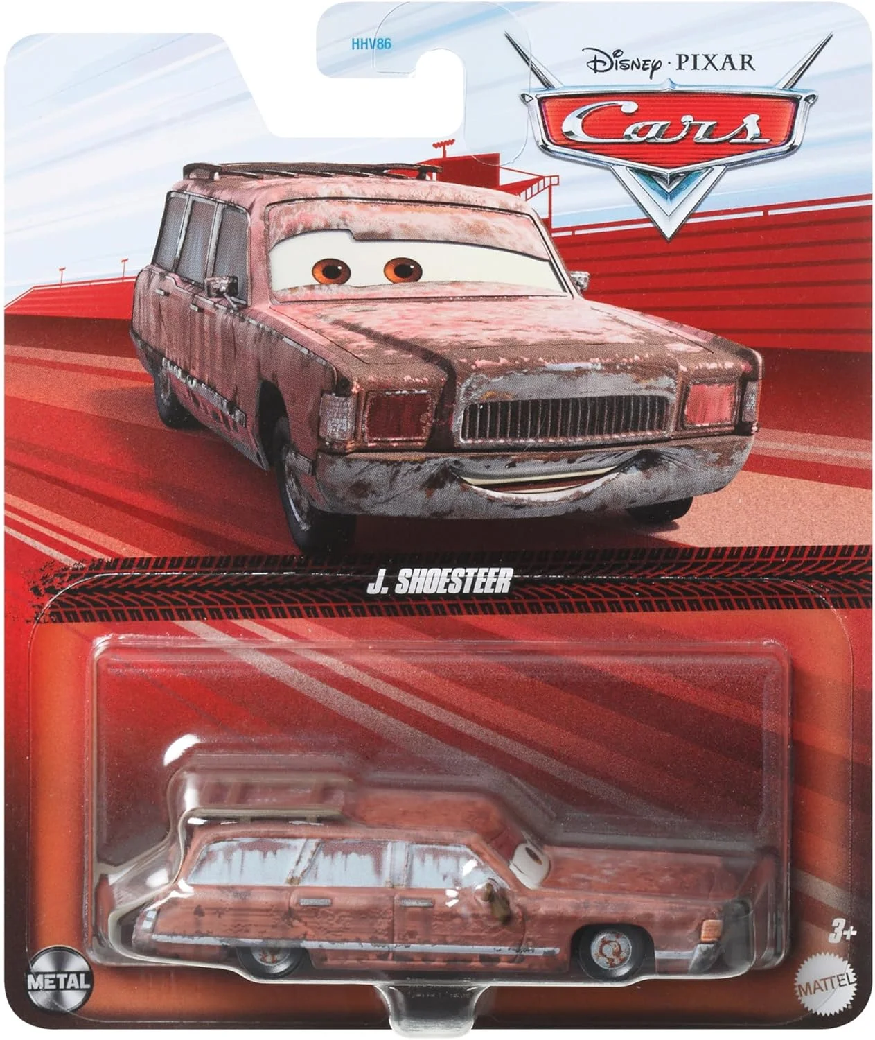 ماشین فلزی متل دیزنی پیکسار کارز جی. شو تستر مدل HLH31