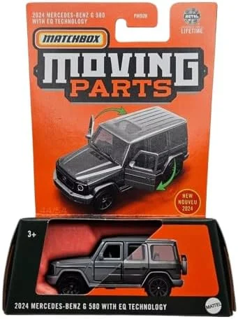 مدل کلکسیونی متحرک، مرسدس بنز G 580 با فناوری EQ، خاکستری، مقیاس 1:64