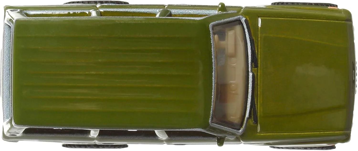 ماشین کلکسیونی هات ویلز، تویوتا لندکروزر FJ60، مقیاس 1:64، ماشین Terra Trek با لاستیک های Real Riders