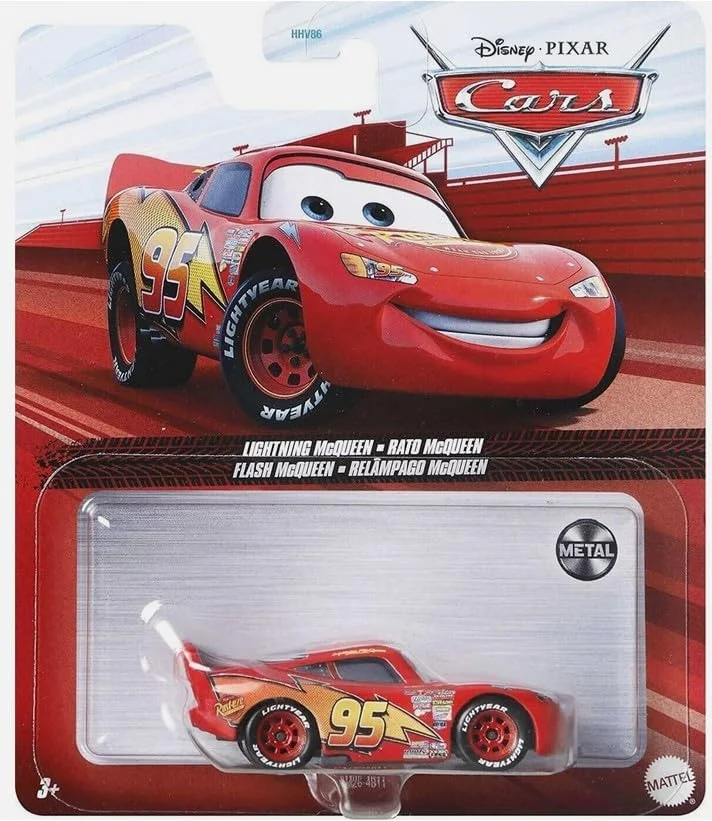 ماشین های هیولا هات ویلز، لایتنینگ مک کوئین پیکسار کارز، فلزی مقیاس 1:55