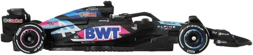 مدل ماشین فرمول یک هات ویلز F1 BWT ALPINE A524 استبان اوکون 31 - دایکست مقیاس 1:64 - طول 8 سانتی متر - JBM09