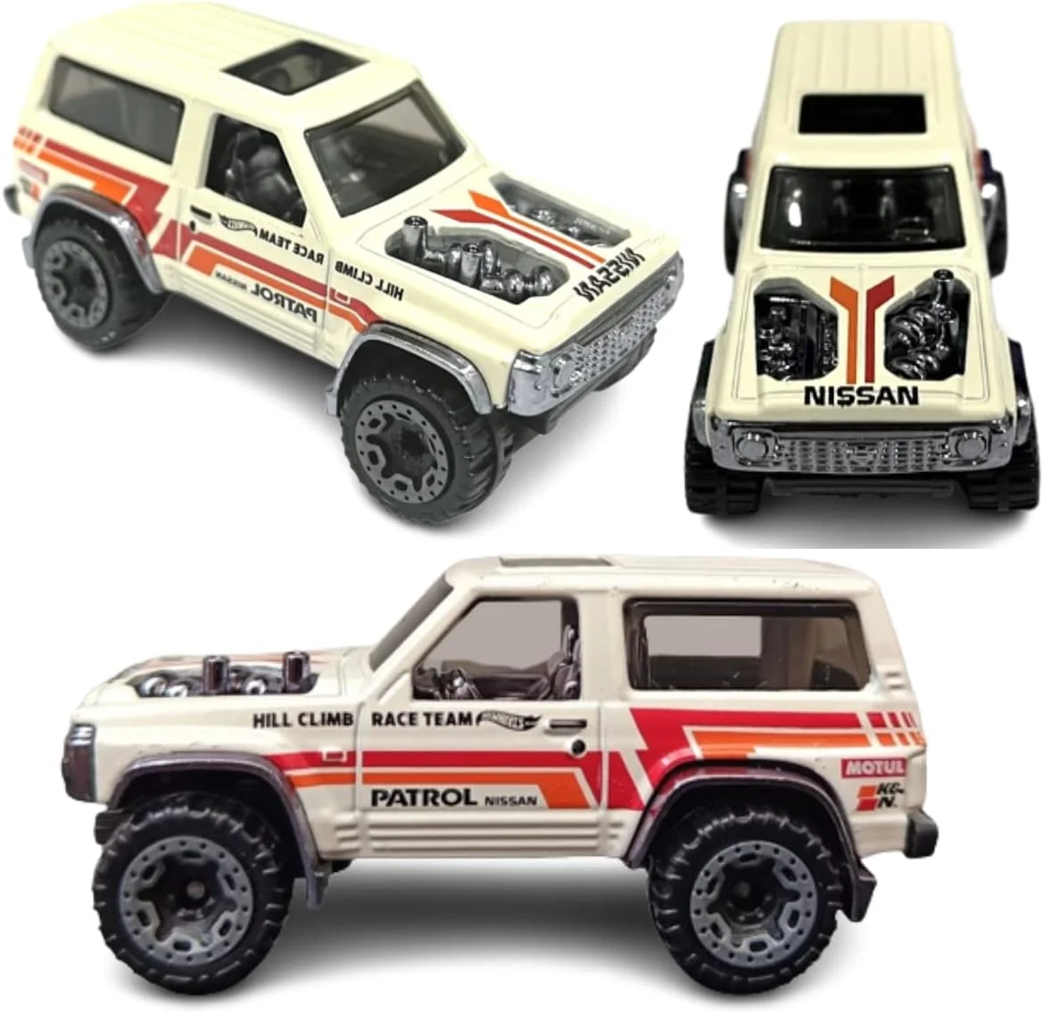 ماشین فلزی نیسان پاترول کاستوم هات ویلز مدل HW J-Imports 1/10