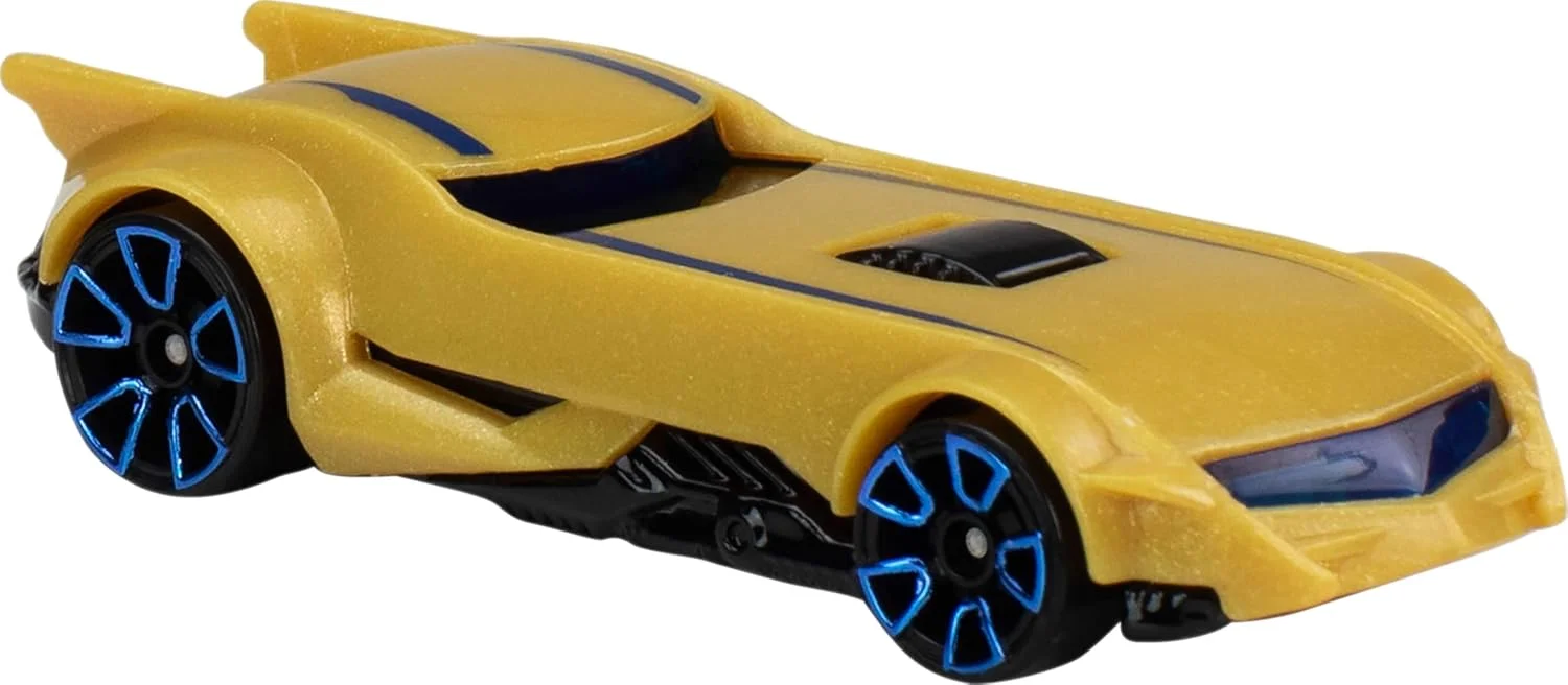 مجموعه ۵ عددی ماشین های اسباب بازی بتمن Hot Wheels، مقیاس ۱:۶۴، وسایل نقلیه دایکست با تم بتمن، شامل بت موبیل