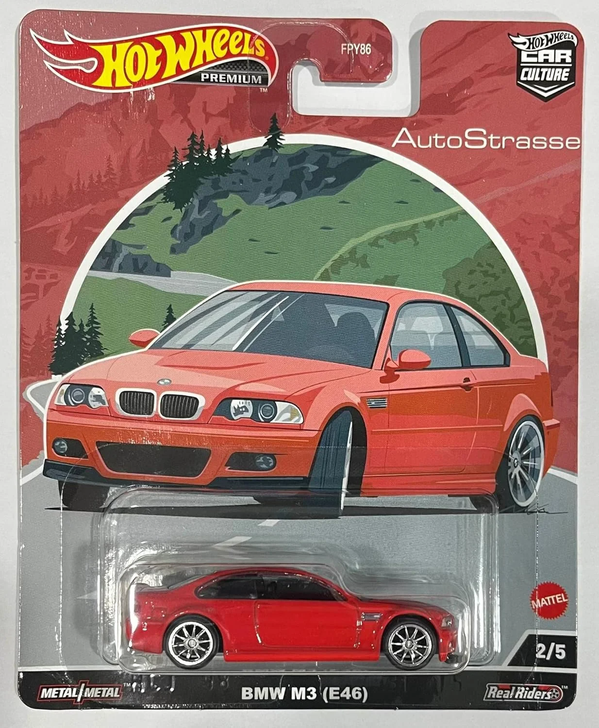 مجموعه کامل ۵ عددی ماشین های دایکست هات ویلز کار کالچر ۲۰۲۲ مدل AutoStrasse (سری FPY86-957Q)