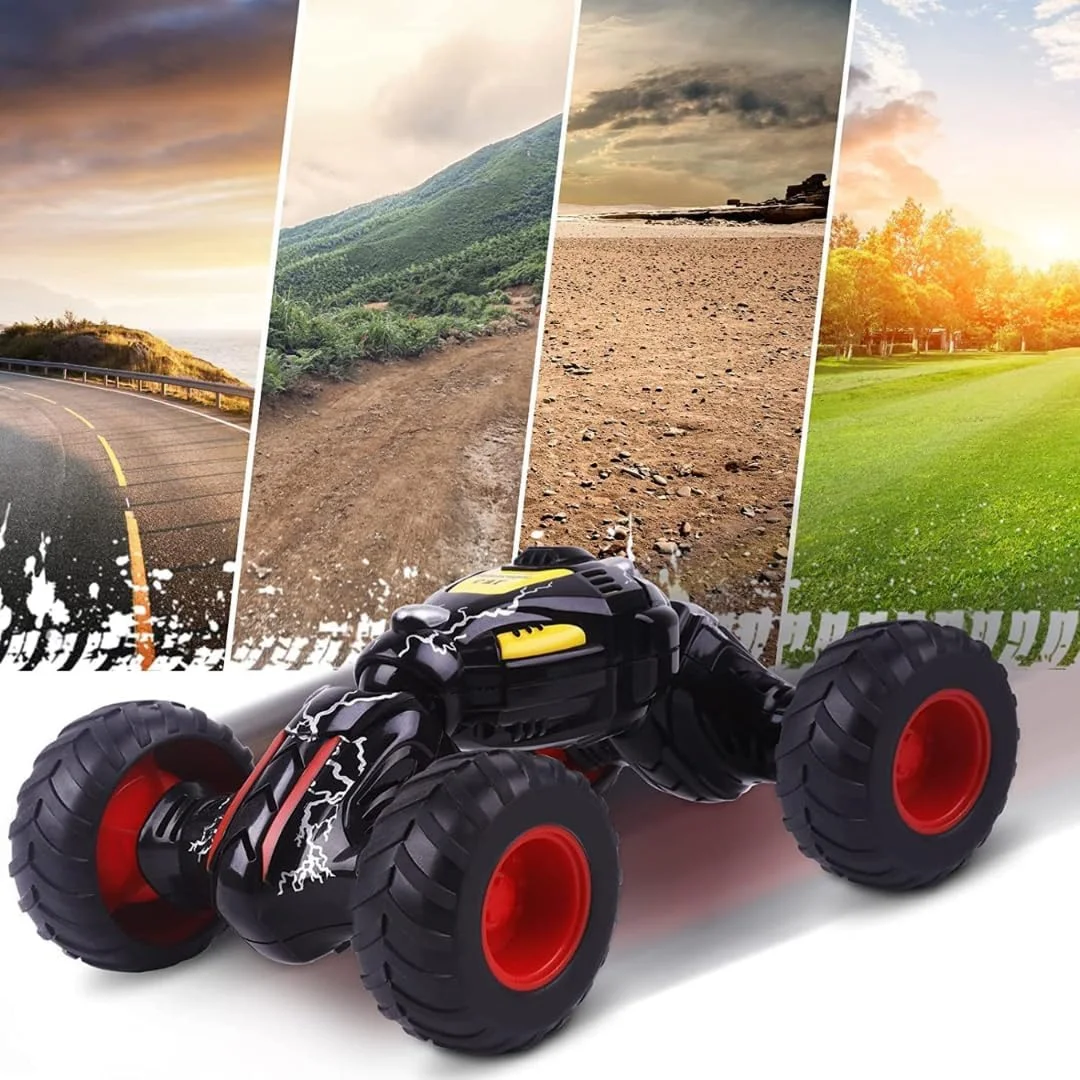 ماشین های عقب کش تلسکوپی D-Power - مشکی | ماشین صخره نوردی تخیلی، بدون نیاز به باتری، برای کودکان 3 سال به بالا