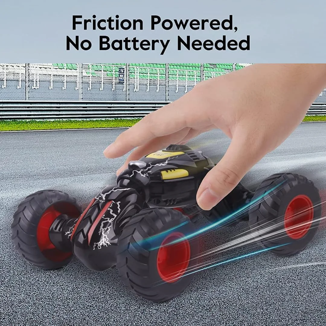 ماشین های عقب کش تلسکوپی D-Power - مشکی | ماشین صخره نوردی تخیلی، بدون نیاز به باتری، برای کودکان 3 سال به بالا