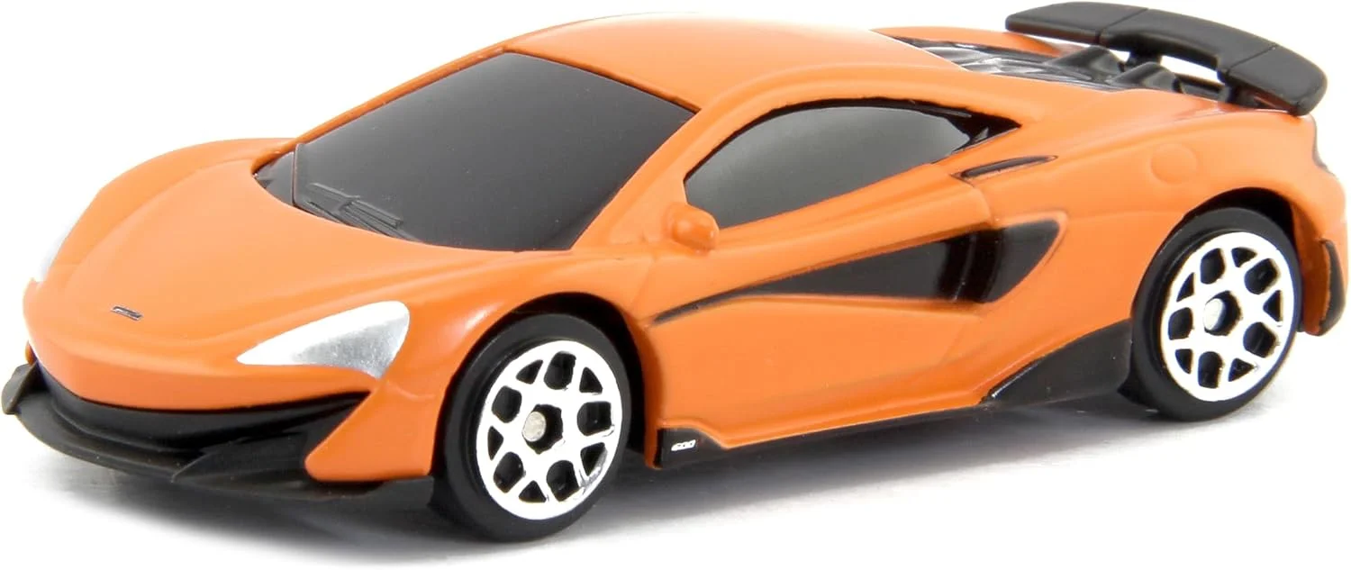مدل دایکست مک لارن 600LT مات نارنجی D-Power مقیاس 1:64 – مینی خودروی اسپرت کلکسیونی، مدل ماشین اسباب بازی کودک و بزرگسال