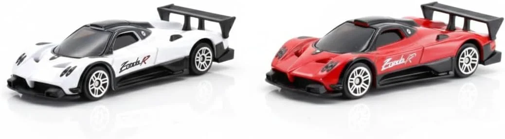 مدل ماشین فلزی پاگانی زوندا آر D-Power مقیاس 1:64 – سفید/قرمز (متنوع)، کلکسیونی مینی سوپرکار، مدل ماشین اسباب بازی کودکان و بزرگسالان