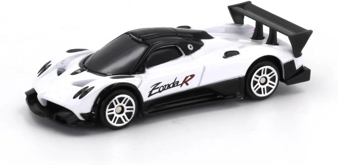 مدل ماشین فلزی پاگانی زوندا آر D-Power مقیاس 1:64 – سفید/قرمز (متنوع)، کلکسیونی مینی سوپرکار، مدل ماشین اسباب بازی کودکان و بزرگسالان