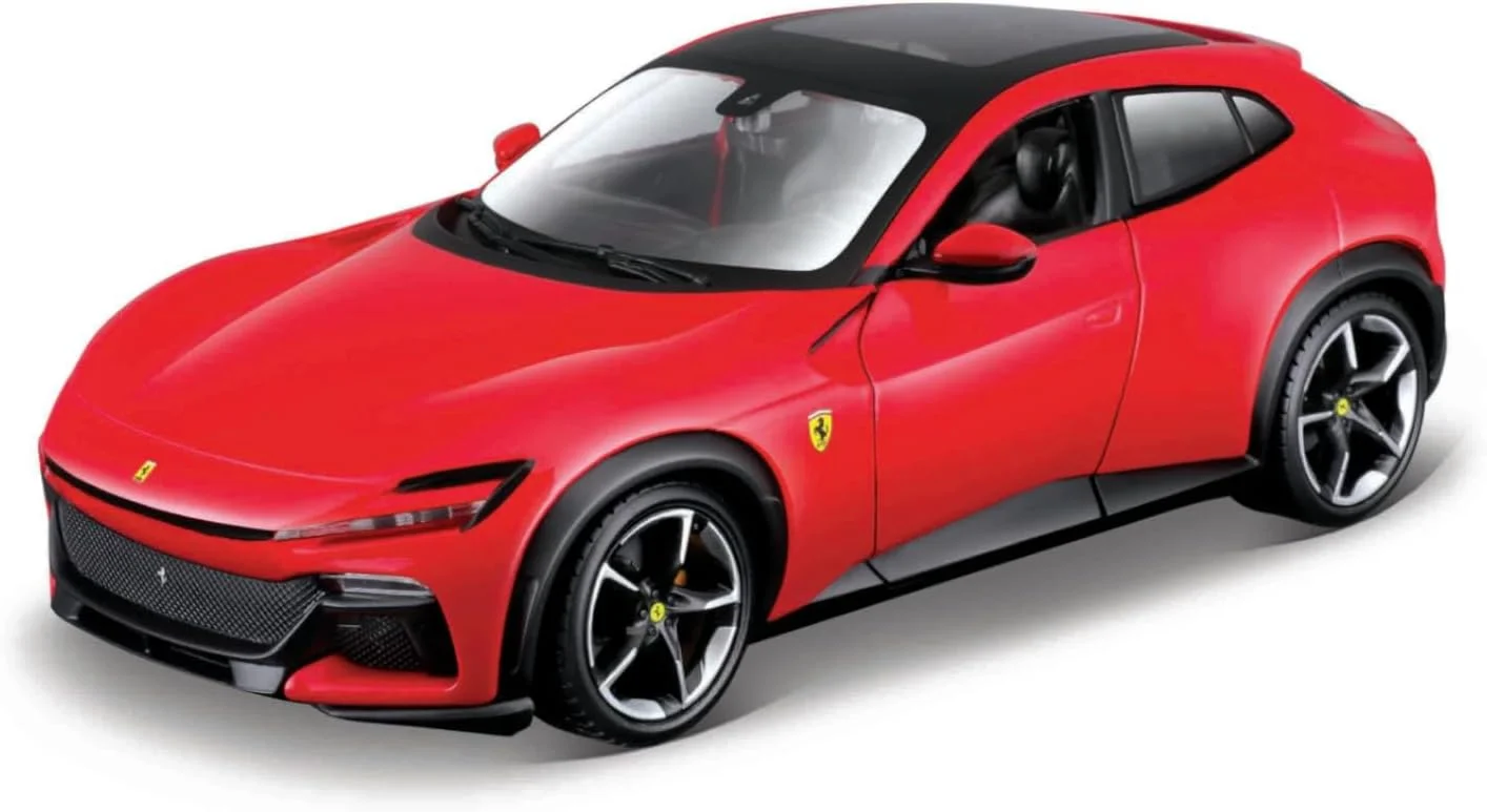 بوراقو - فراری Purosangue R&P - مدل واقعی در مقیاس 1:24، دارای مجوز رسمی فراری، سن پیشنهادی 3 سال به بالا